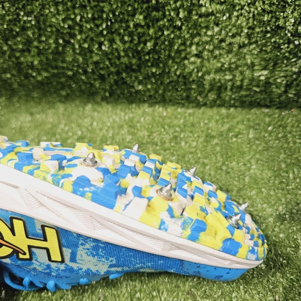 HOKA One One‎ Crescendo XC Blue Athletic Track Running Shoes Womens Size 9